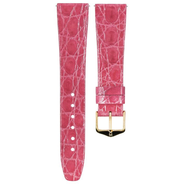 Hirsch Prestige Croco pinkki