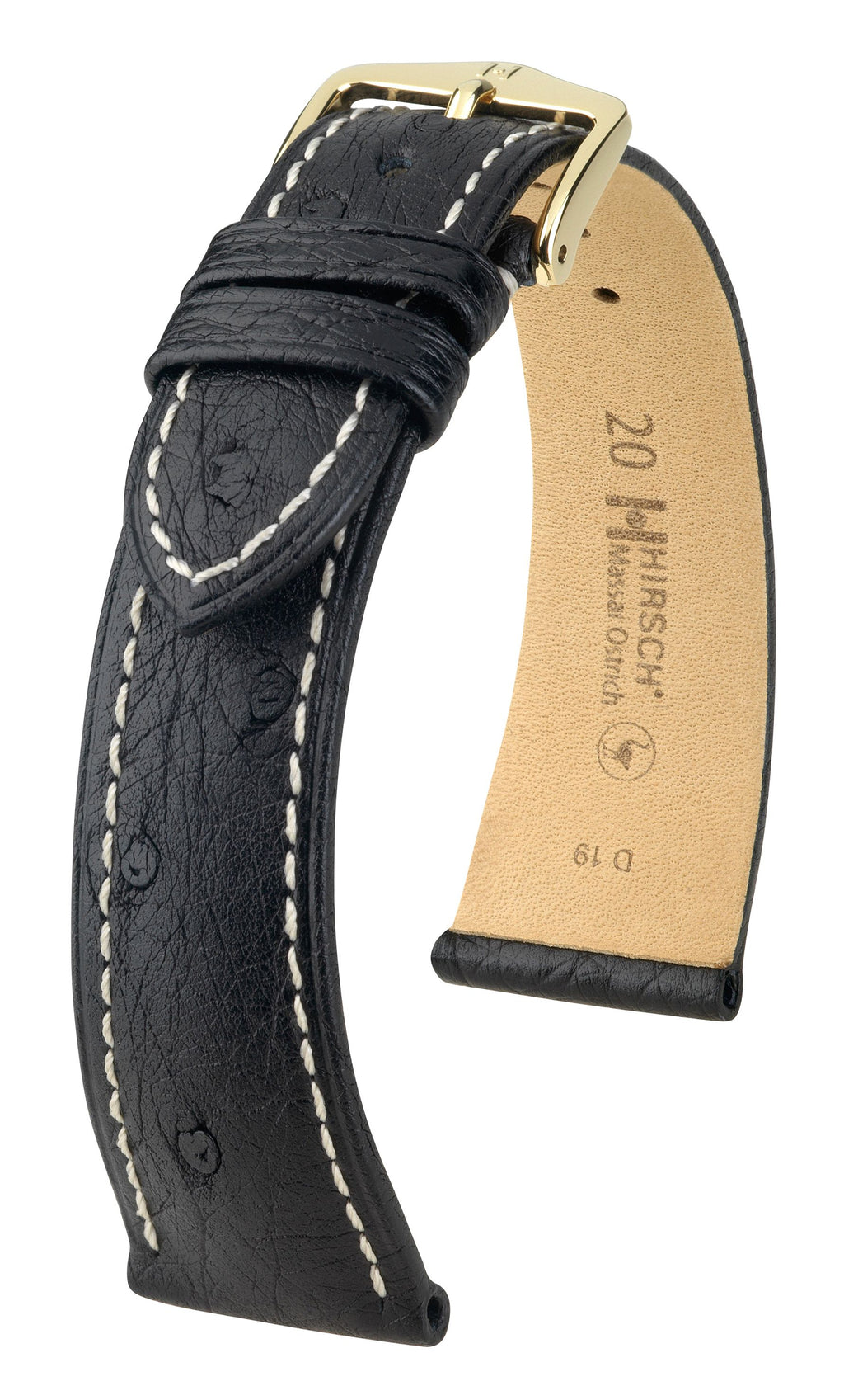 Hirsch Massai Ostrich musta