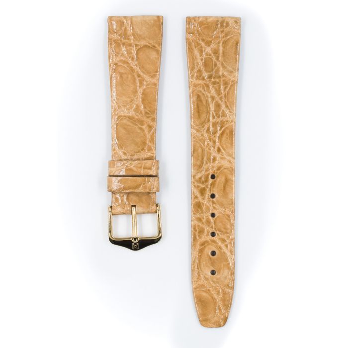 Hirsch Prestige Croco beige