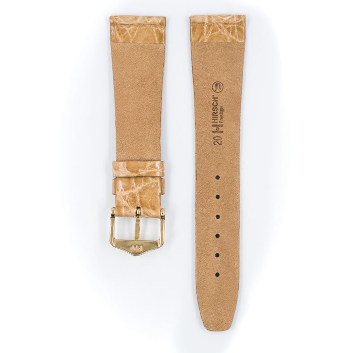 Hirsch Prestige Croco beige