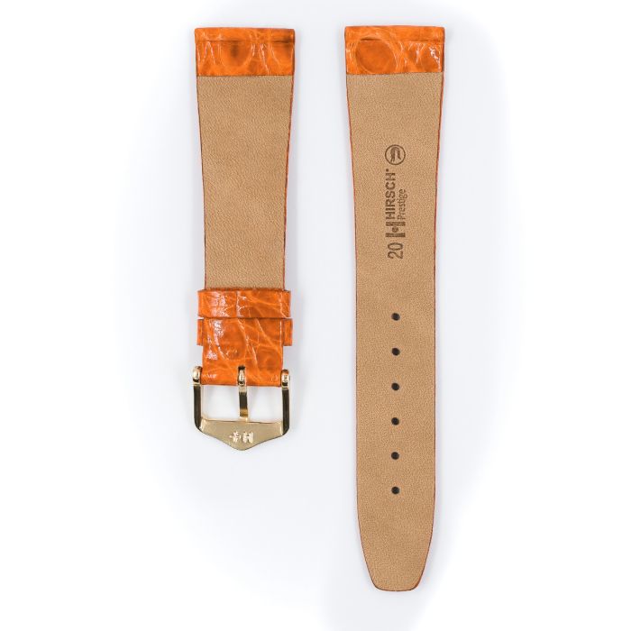 Hirsch Prestige Croco oranssi