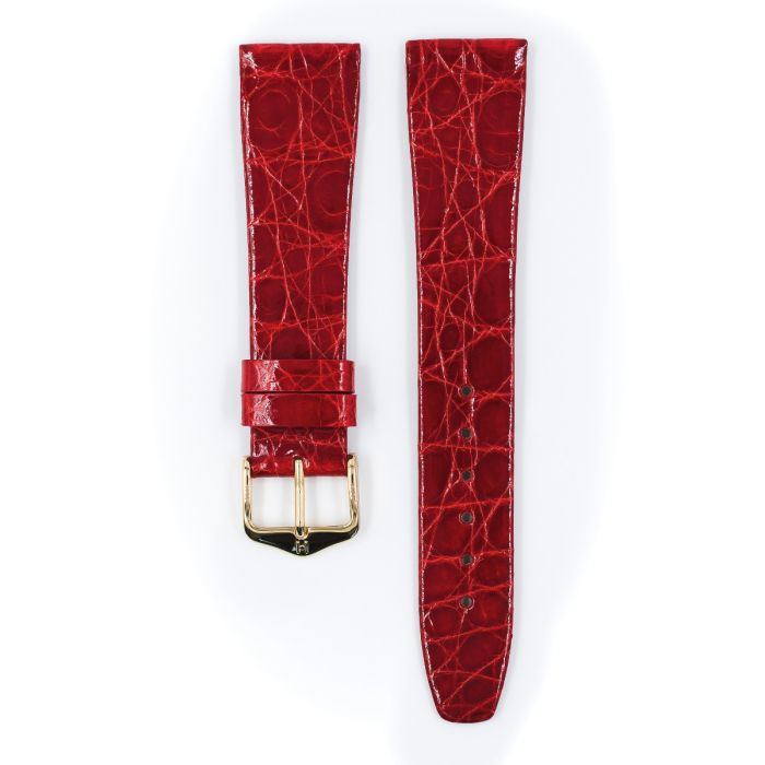 Hirsch Prestige Croco punainen