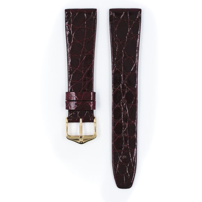 Hirsch Prestige Croco burgundy