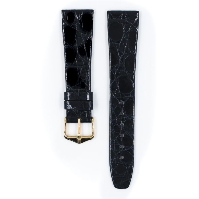 Hirsch Prestige Croco tumman sininen