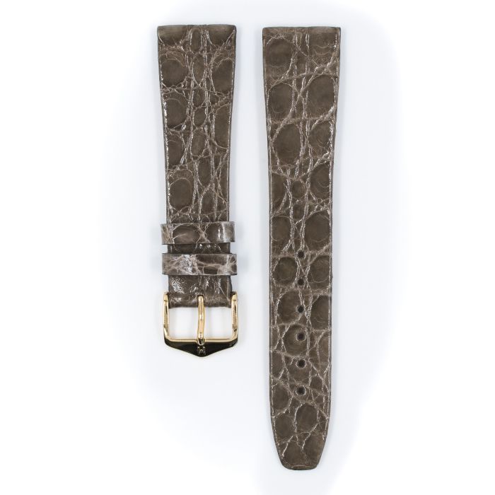 Hirsch Prestige Croco harmaa