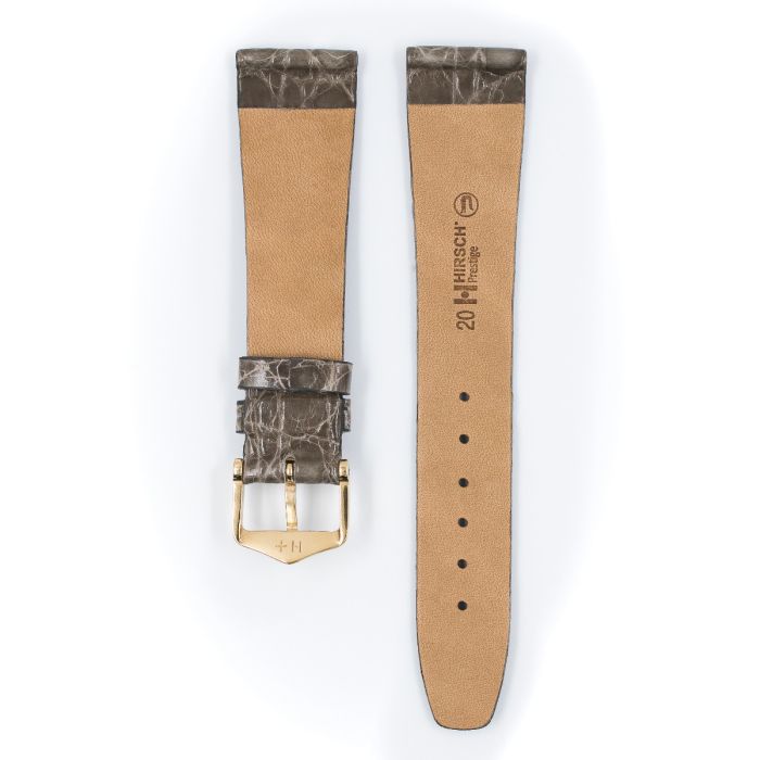 Hirsch Prestige Croco harmaa